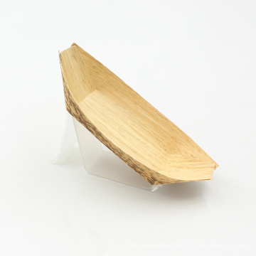 bamboo kitchen reusable boat plate from china with great price